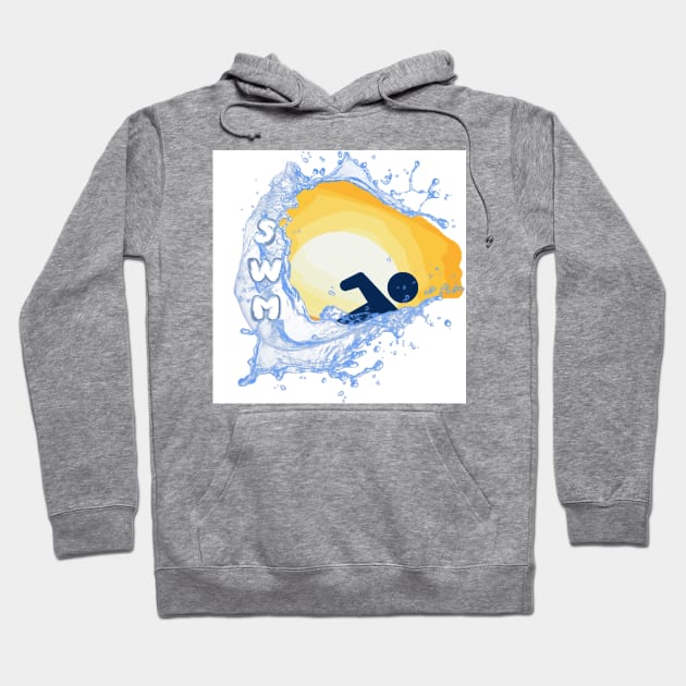 SWIM Hoodie by TheBestShirtsEver